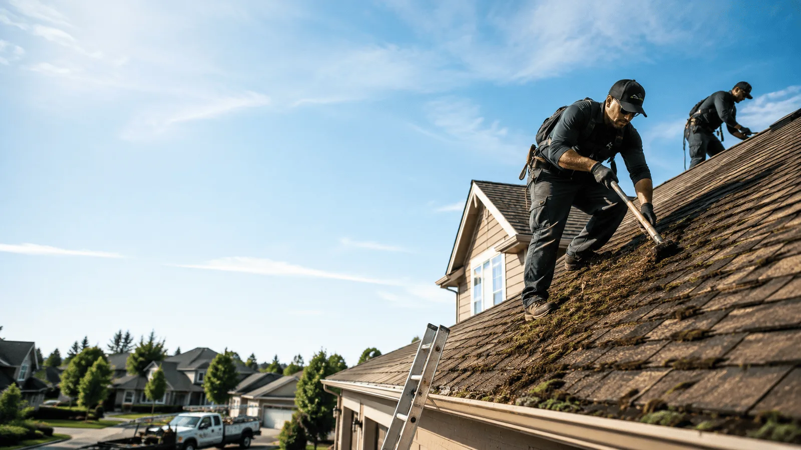Roof Moss Removal in Warrendale, PA near me